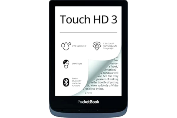 PocketBook  e-Book Reader 'Touch HD 3' (16 GB Memory, 15.24 cm (6 Inch) E-Ink Carta Display, SMARTlight, Wi-Fi, Bluetooth) in Copper