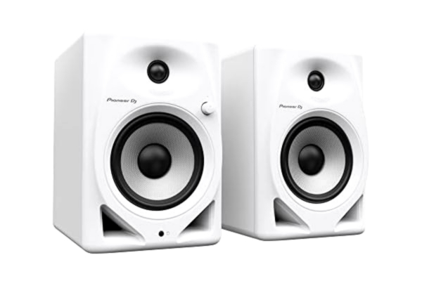 Pioneer  DJ DM-50D 5 tum stationär monitorsystem (vit) DM-50D-W On size