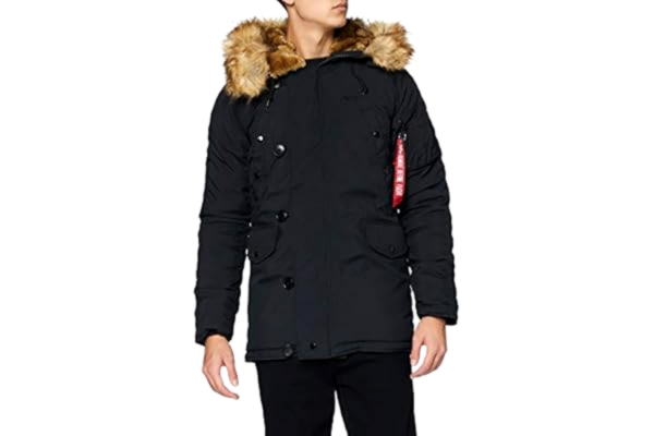 Alpha Industries Alpha Explorer w/o Patches Jacket, Black, M Homme