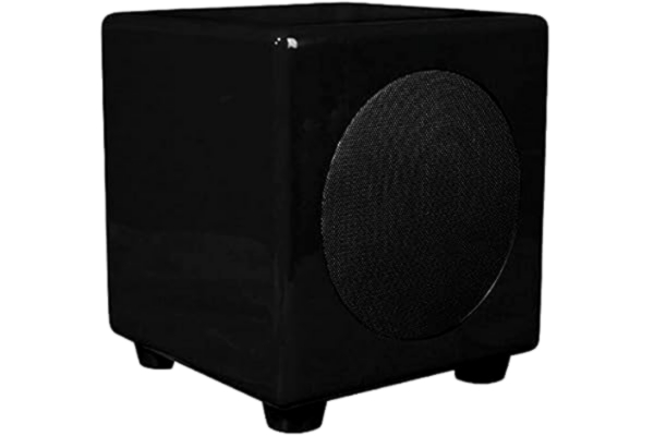 Scandyna  Głośnik subwoofera 100 W z kolcami pojedynczy - czarny