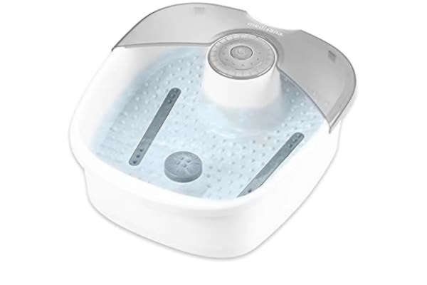 Medisana medisana FS 881 fotspa med fotreflexzonmassage, elektriskt fotbad, värmefunktion, vibrationsmassage, fotbad med massage och uppvärmning, för en behaglig fotmassage