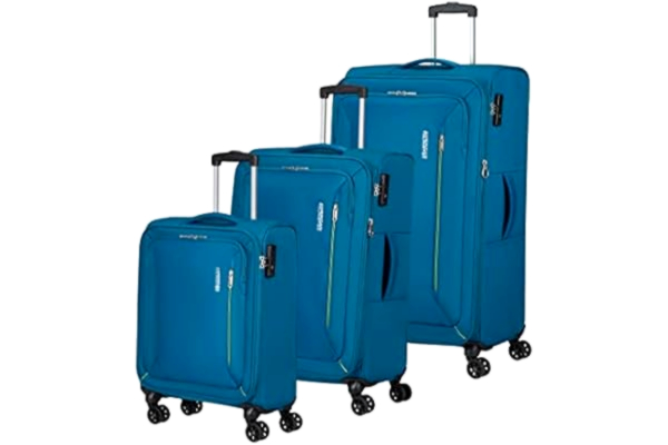 American Tourister  Hyperspeed zestaw walizek na 4 kółkach, 3-częściowy, turkusowy (Deep Teal), Einheitsgröße, zestawy bagażowe