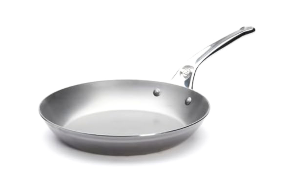 de Buyer DE BUYER Mineral B Element Pro rund stekpanna, 28 cm, silver