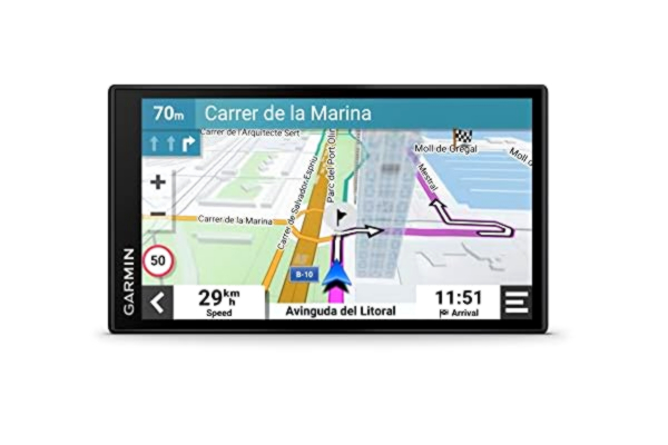 Garmin  DriveSmart 66 MT-D 6 Inch Sat Nav with Map Updates for UK, Ireland and Full Europe, Environmental Zone Routing, Bluetooth Hands-Free calling and Digital Traffic