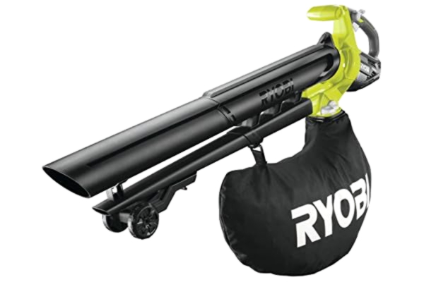 Ryobi RYOBI 18 V ONE+ borstelloze accuzuiger en bladblazer OBV18 (luchthoeveelheid 6,0 m³/min, luchtsnelheid 200 km/u, variabele snelheidsregeling zonder accu en oplader in doos)