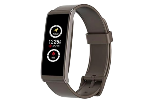 MyKronoz Montre connectée My Kronoz ZEFIT 4 tracker complet marron