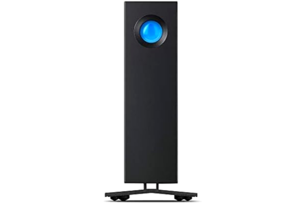 LaCie  d2 Professional, 8 TB, Extern Hårsddisk, USB-C, 7200 RPM, företagsenheter, för Mac och PC, 1 månad Adobe CC, 5 års Rescue Services (STHA8000800)