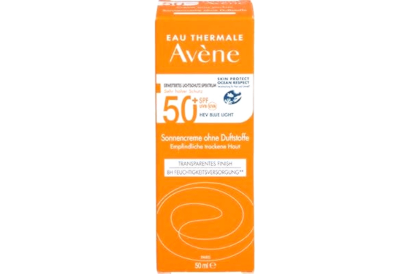 Avene  Sol Crema Spf50+ Senza Profumo Nuova Formula 50 Ml