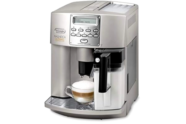 DeLonghi  EAM 3500 S Cafetière automatique Espresso et cappuccino Champagne/ argent (Import Allemagne)