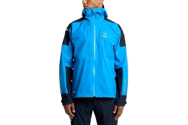 Haglöfs  L.I.M Rugged GTX jacka - hardshelljacka för män, Nordic Blue/Tarn Blue, S
