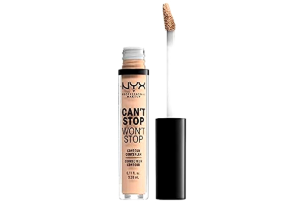 NYX  PROFESSIONAL MAKEUP, flytande concealer, Can't Stop Won't Stop Concealer, nyans: Vanilla, 3,5 ml