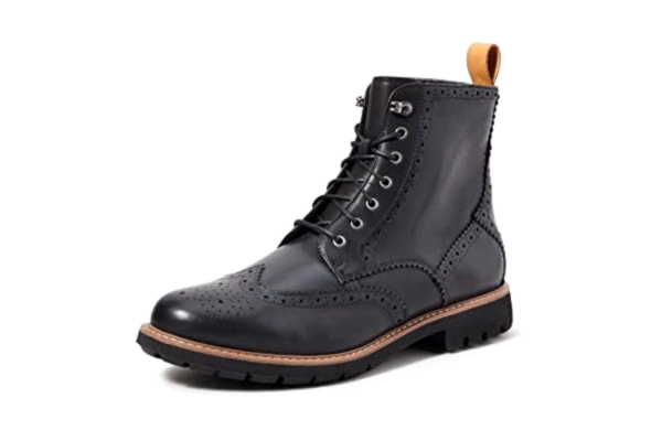 Clarks  Batcombe Lord, Bottes de Motard Homme, Black Wlined Lea Black Wlined Lea, 43 EU