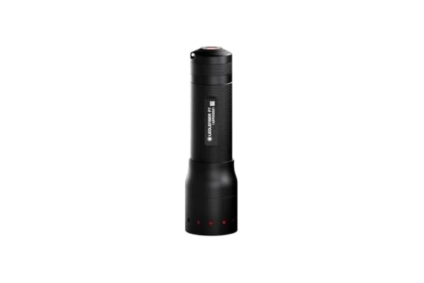 LED Lenser Ledlenser P7 allround ficklampa LED, 450 lumen, fokuserbar, 300 m ljusräckvidd, 4x AA batteridriven, inkl. batterier