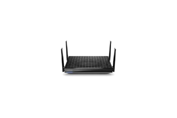 Linksys  MR9600 wireless router Dual-band (2.4 GHz / 5 GHz) Gigabit Ethernet Black - Linksys MR9600, Wi-Fi 6 (802.11ax), Dual-band (2.4 GHz / 5 GHz), Ethernet LAN, Black, Tabletop router