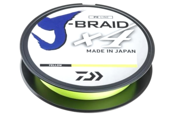 Daiwa  X4-Braid flätad X4 Braid Yellow 135 m, Diameter 0,10 belastning 3,8 kg