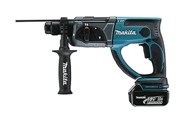 Makita perfo-burineur SDS-Plus 18 V Li-Ion 3 Ah 20 mm Makita DHR202RFJ niebieski, srebrny