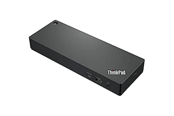 Lenovo  ThinkPad Thunderbolt 4 Dockningsstation, Svart, 80 x 220 x 30 mm