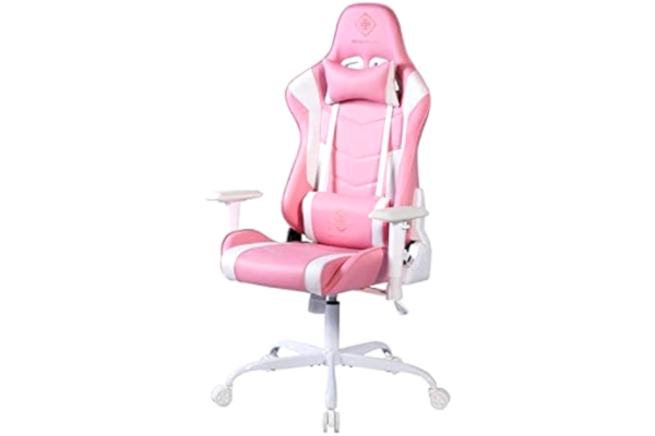 Deltaco DELTACO GAMING PCH80 Jumbo spelstol rosa, rosa