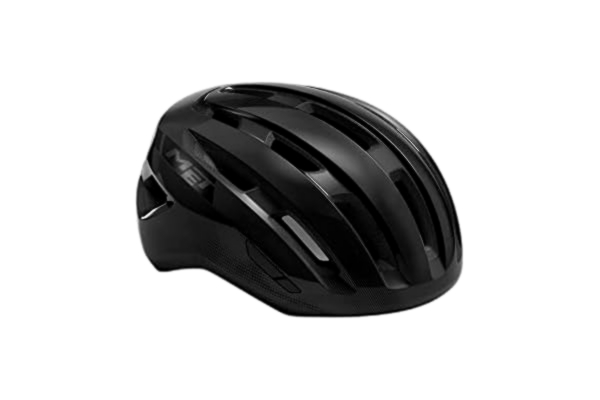 MET Helm MET MILES NEGRO BRILLO T.S/M 52-58