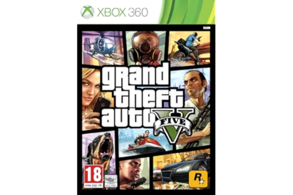Rockstar Games Grand Theft Auto GTA V (Five 5) Game XBOX 360