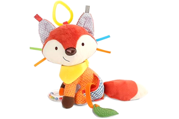 Skip Hop  Bandana Buddies Multi Activity Toy (Fox) - Multi-Colour