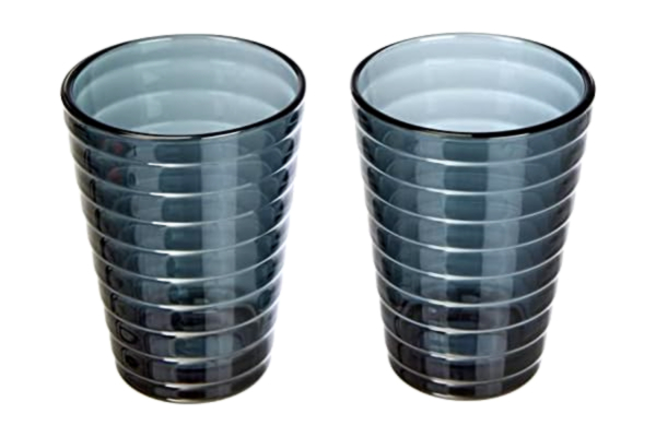 Iittala SET 2 VASOS 330 ML DARK GREY