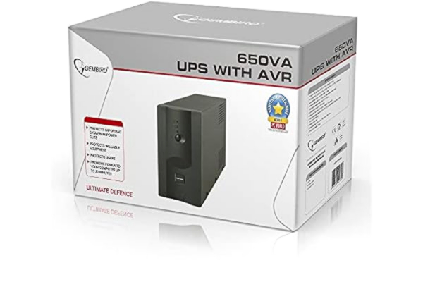 Gembird Onduleur Gembird UPS-PC-652A (650VA)