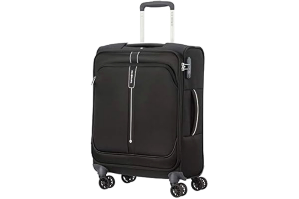 Samsonite  Popsoda - Spinner, czarny (czarny), Spinner S, Länge: 40 cm (55 cm - 40 L), Bagaż podręczny