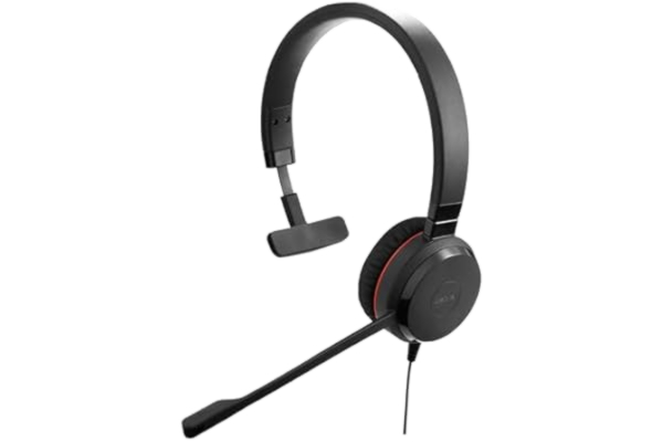 Jabra  Evolve 20 SE, Optimerad för Microsoft Lync – Mono, svart