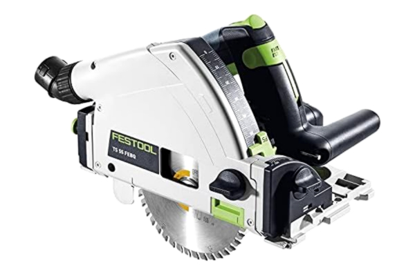 Festool  576703 TS55FEBQ-Plus piła zagłębieniowa z Systainer brzeszczot piły tarczowej i ochroną przed odpryskami, 1200 W