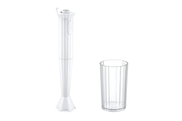 Alessi  MDL10 Plissé -sauvasekoitin, punainen