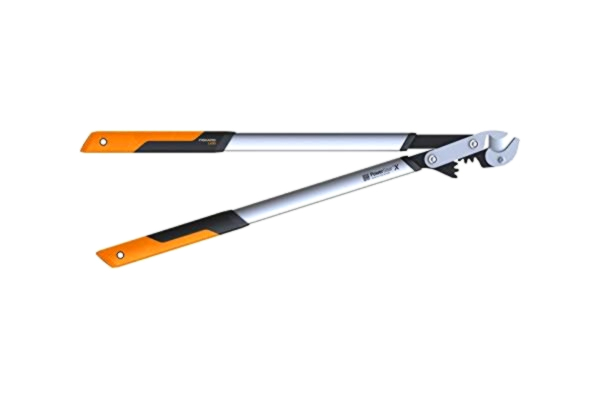 Fiskars  Takkenschaar, aambeeld-takkenschaar, voor droog en hard hout, antikleeflaag, gehard precisiestaal, lengte: 80 cm, zwart/oranje, PowerGear X, LX99-L, 1020189