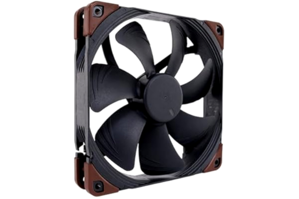 Noctua  NF-A14 industrialPPC-3000 PWM Fläkt, Svart, Brun, 14 cm x 14 cm x 2,5 cm