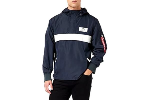 Alpha Industries ALPHA INDUSTRIES defense anorak heren jassen, Blauw, S