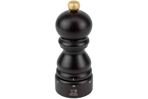 Peugeot PEUGEOT 23454 Paris saltkvarn trä, 5,5 x 5,5 x 12 cm, choklad