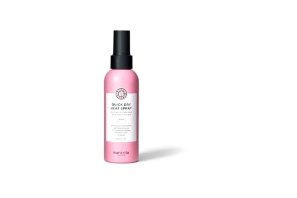 Maria Nila  Quick Dry Heat Spray, 150 ml, Skyddar håret mot värme och minimerar torktiden, 100% vegansk och sulfat-/parabenfri