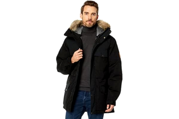 Fjällräven FJÄLLRÄVEN Homme Singi Down M Jacket, Noir, M EU