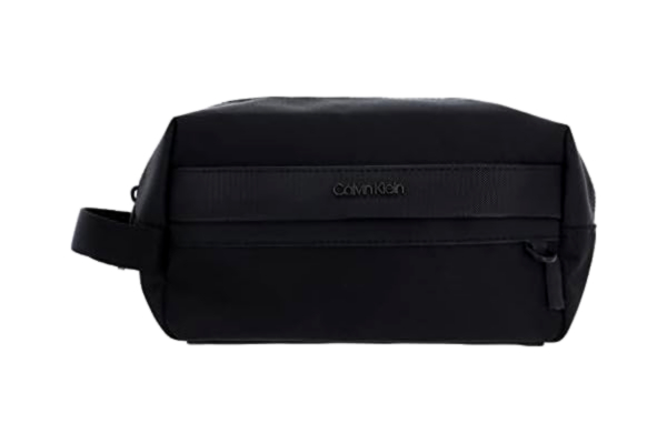 Calvin Klein  Remote WASHBAG, Accessoire de Voyage -Portefeuille à Double pli Homme, CK Noir, Taille Unique