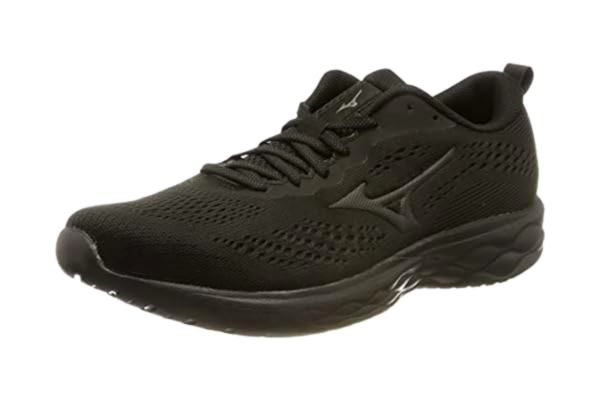 Mizuno  Homme Wave Revolt Chaussure de Course sur Route, Black Black Dshadow, 47 EU