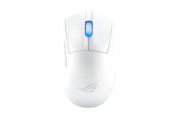 Asus ASUS ROG Keris II Ace to ultralekka, 54-gramowa ergonomiczna mysz do gier o kształcie sprawdzonym przez profesjonalnych graczy FPS