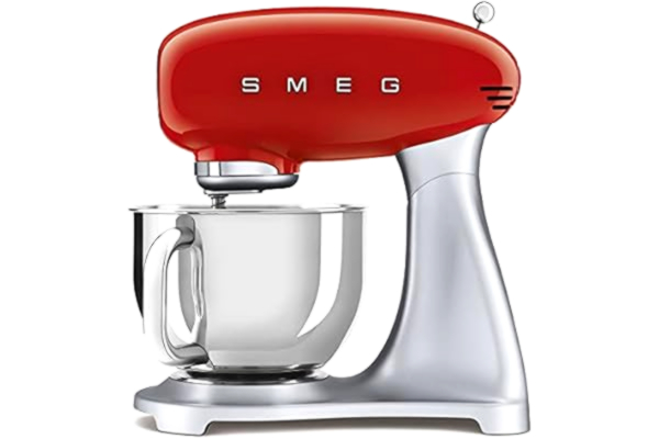 SMEG Smeg 50's Style SMF02RDEU - Køkkenmaskine - 800 W - rød