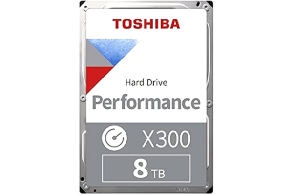 Toshiba  X300 Performance - 8TB - Kovalevy - HDWR480UZSVA - SATA-600 - 3.5"