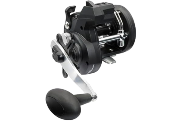 ABU Garcia Abu Garcia Cardinal Trolling Line-bänk, fiskerulle, konventionella rullar, allroundfiske, unisex, svart, 20 LC | höger hand