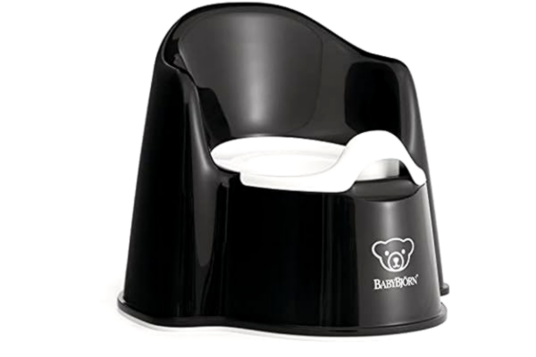 BabyBjörn  Pottstol, Svart/Vit