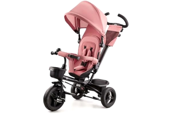KinderKraft kk Kinderkraft Aveo KRAVEO00PNK0000 Barnvagn, Rosa, Svart, Upp till 25 kg
