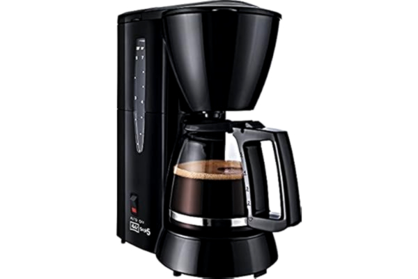 Melitta  Single 5 M 720-1 Coffee Filter Machine, Glass Pot, Drip-Stopper, Turns Off Automatically Black
