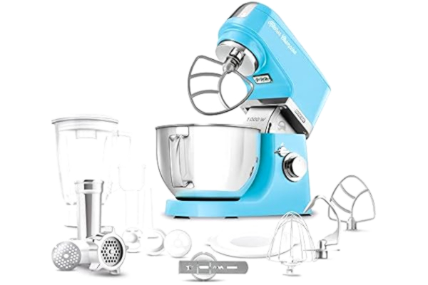 Sencor SENCOR STM 6352BL wielofunkcyjny robot kuchenny (1000 W, mieszadło, ugniatarka, z miską ze stali nierdzewnej 4,5 l), niebieski