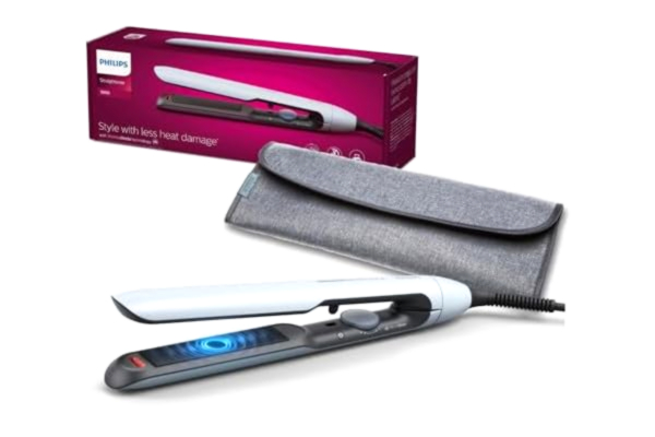 Philips  plattång i 7000-serien med ThermoShield-teknik, vit [modell BHS520/00]