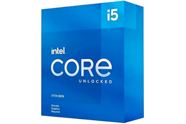 Intel ® Core™ i5 11600K (Rocket Lake) - 6-core - 3,9 GHz (4,9 GHz turbo) - LGA1200 socket - Intel® Graphics UHD 750 - Box (Uden køler)