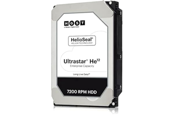 WD 'HGST Ultrastar HE12 12000go SAS Hard Drive – 3.5 "Hard Drives (12000 GB, 7200 rpm, SAS, 256 MB, Hard drive)